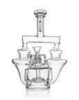 8" Twin Vortex Recycler Scientific Glass Water Pipe