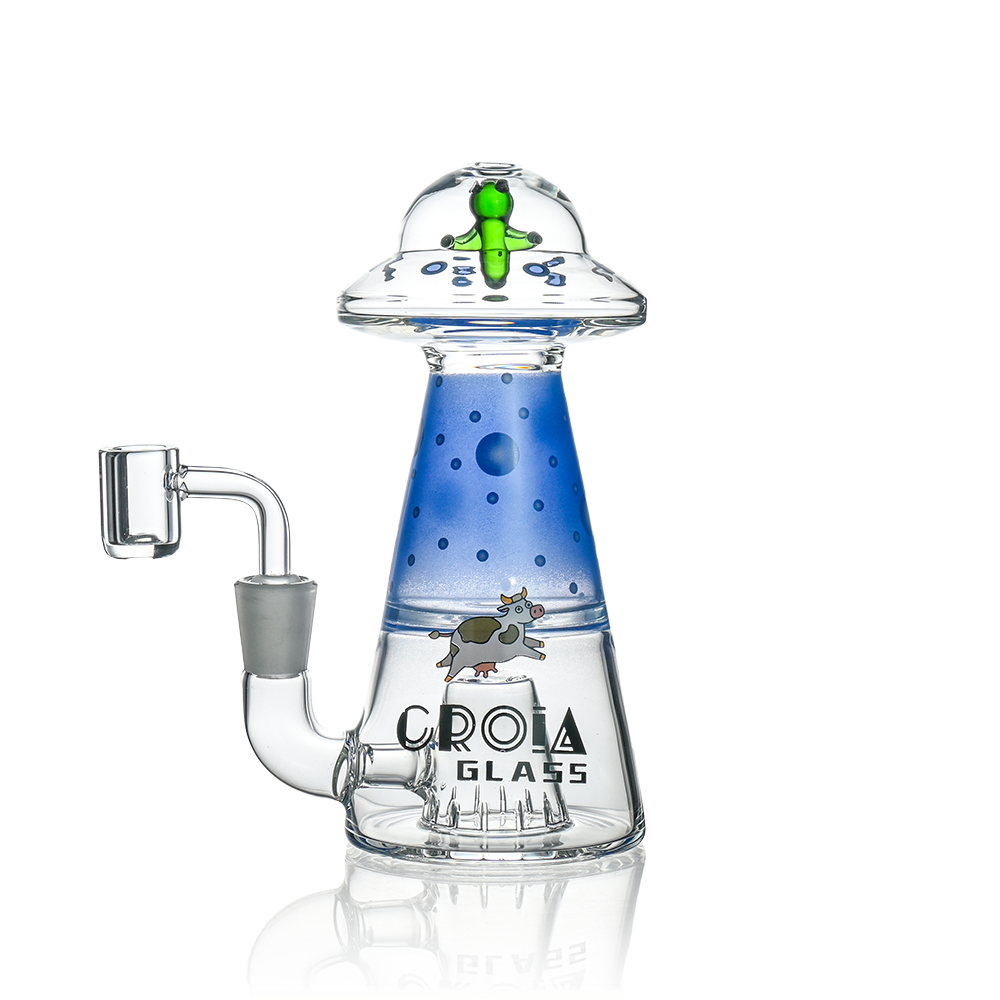 UFO Alien Dab Rig with Showerhead Perc