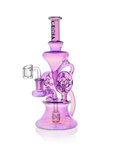 10" Dual Swiss Perc Klein Recycler Dab Rig