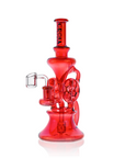 10" Dual Swiss Perc Klein Recycler Dab Rig