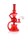 10" Dual Swiss Perc Klein Recycler Dab Rig