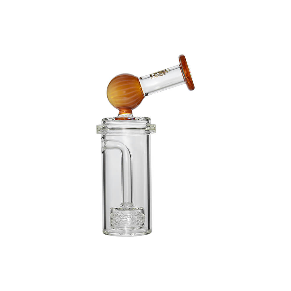 Curve Flow Sidecar Glass Attachment brown color