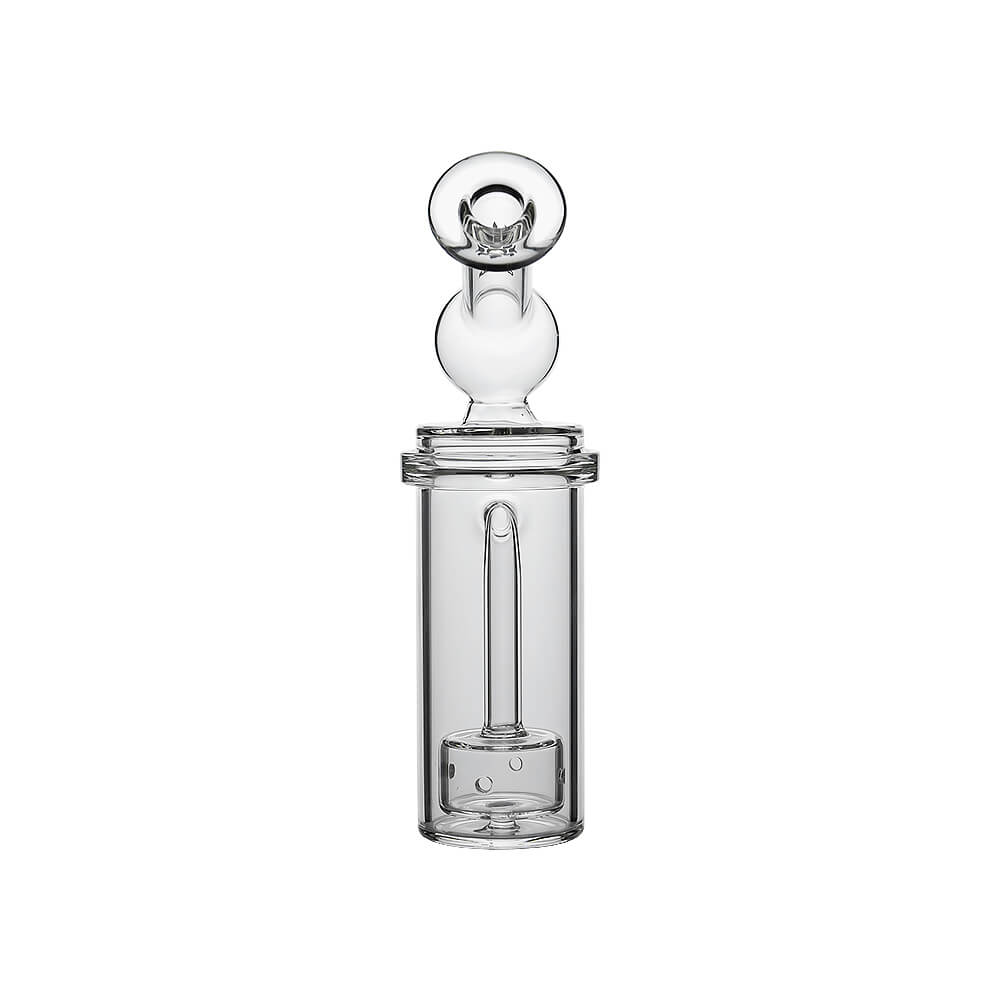Curve Flow Sidecar Glass Attachment clear color front view