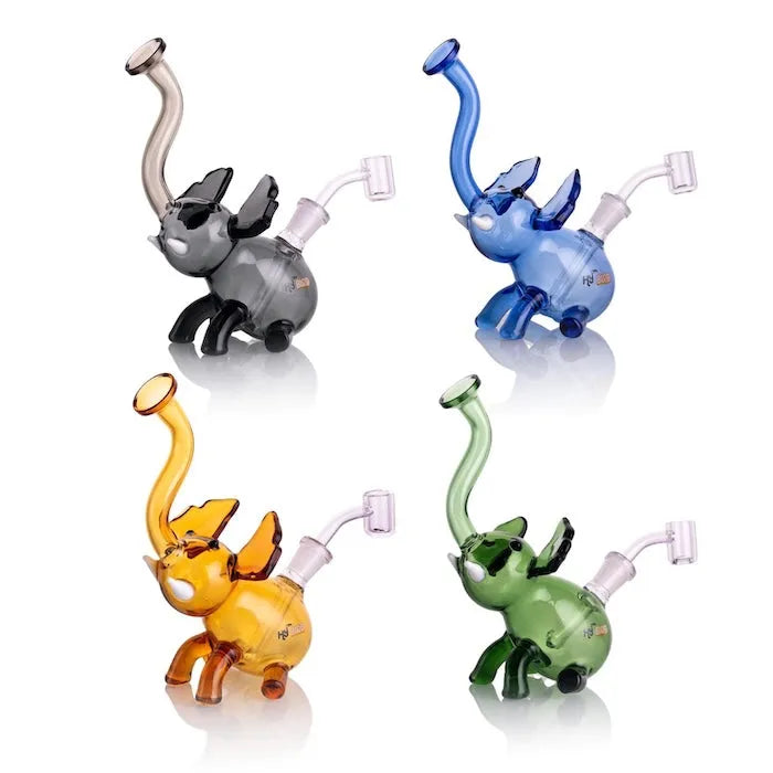 Cute Elephant Dab Rig Colors