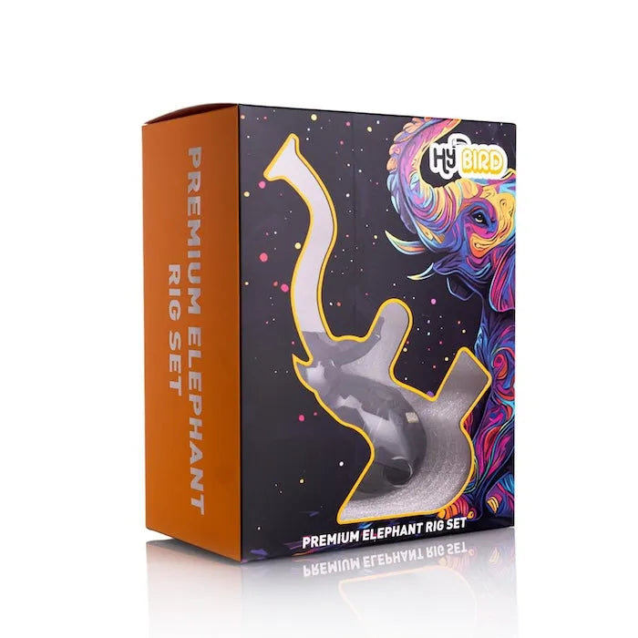 Cute Elephant Dab Rig Packaging Box