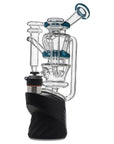Cyclone Recycler Glass Attachment for Puffco Peak in blue color