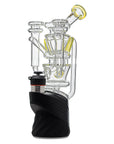 Cyclone Recycler Glass Attachment for Puffco Peak in Lemon Candy color
