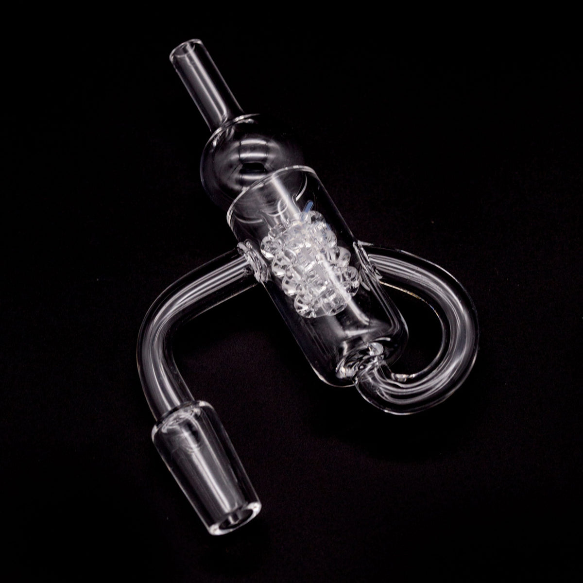 Flat Top Recycler Quartz Banger