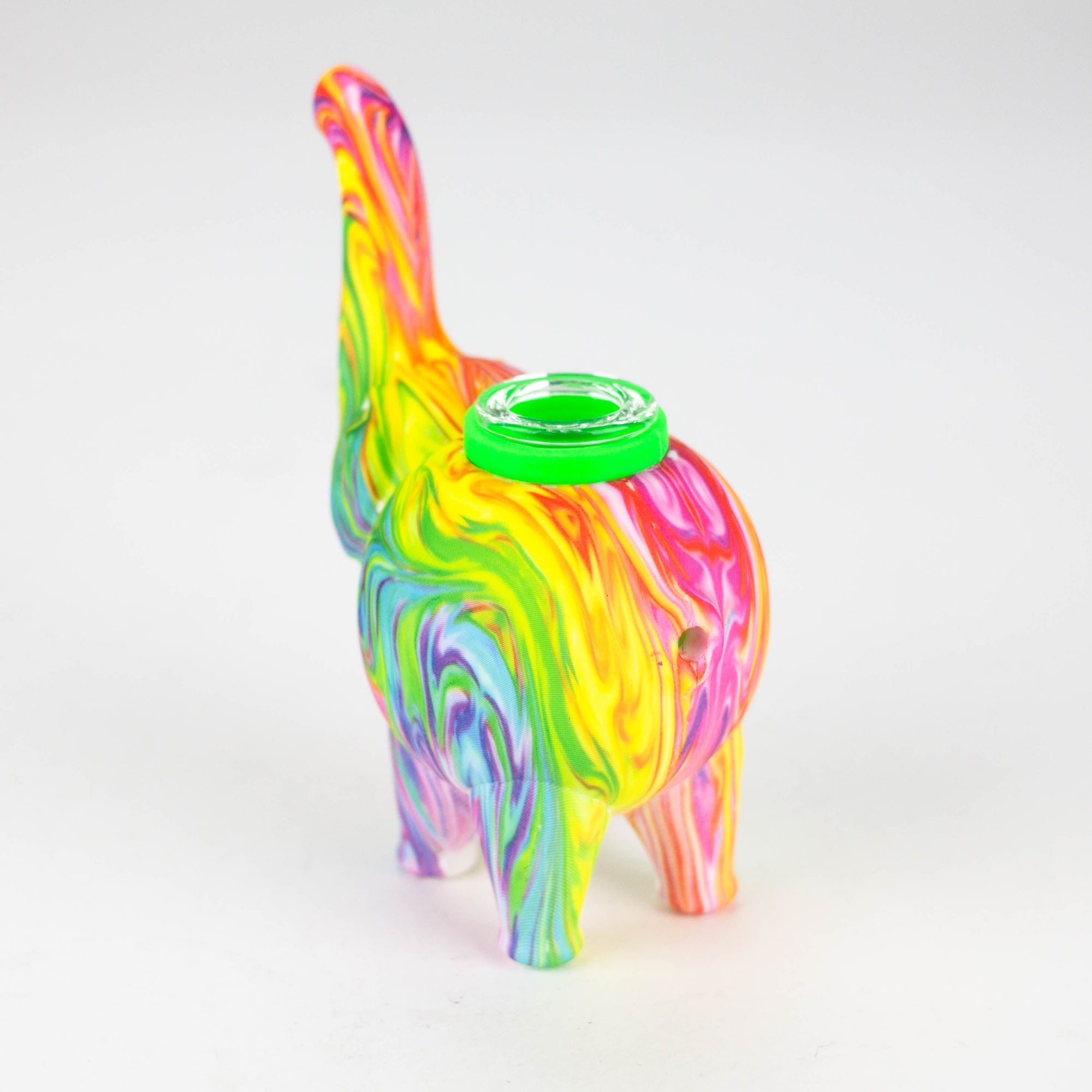 4.5" Assorted Silicone Elephant Bong