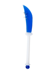 Dabbing Staff Wax Dabber - Blue and White hand-blown glass
