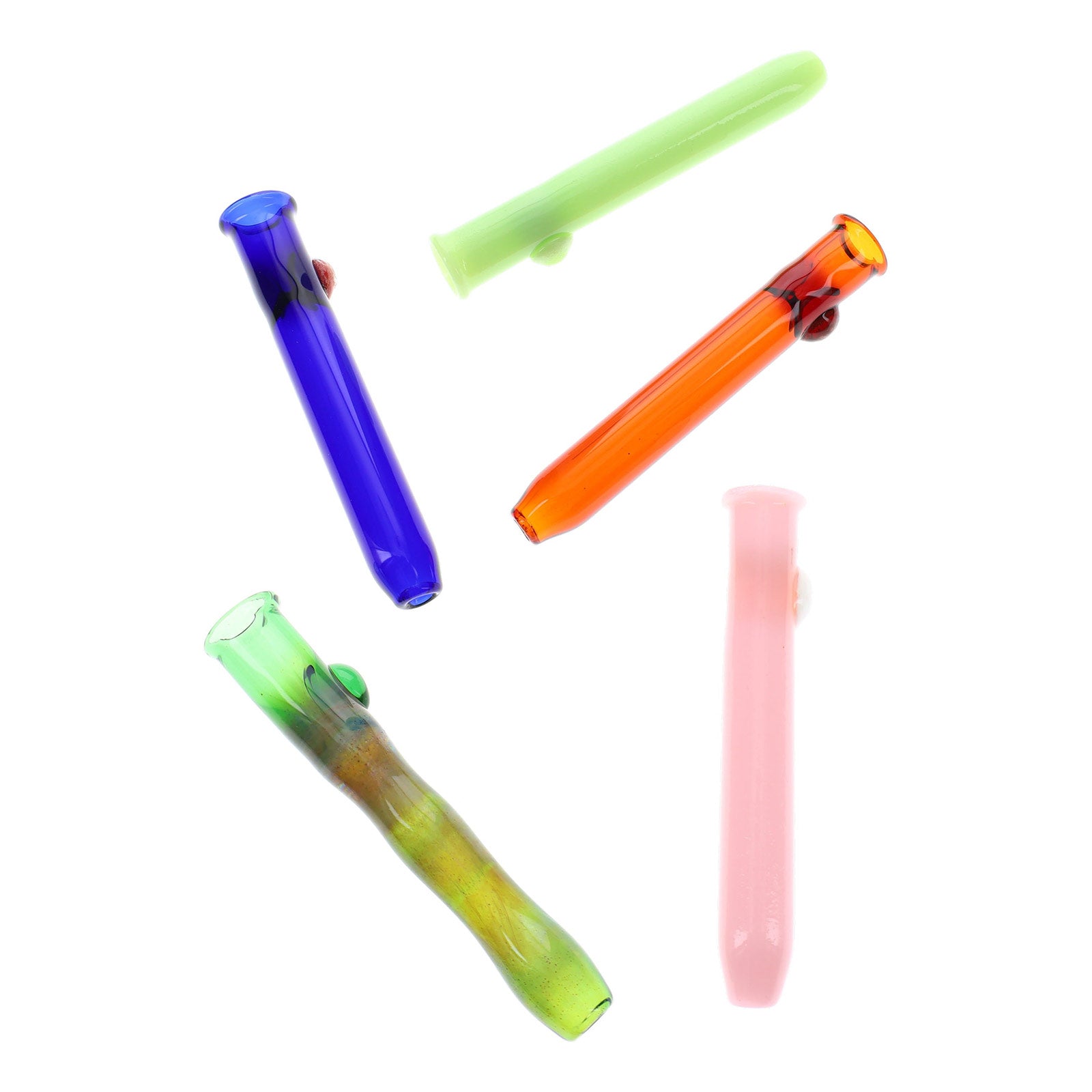 Dansie Glass Colored Chillum