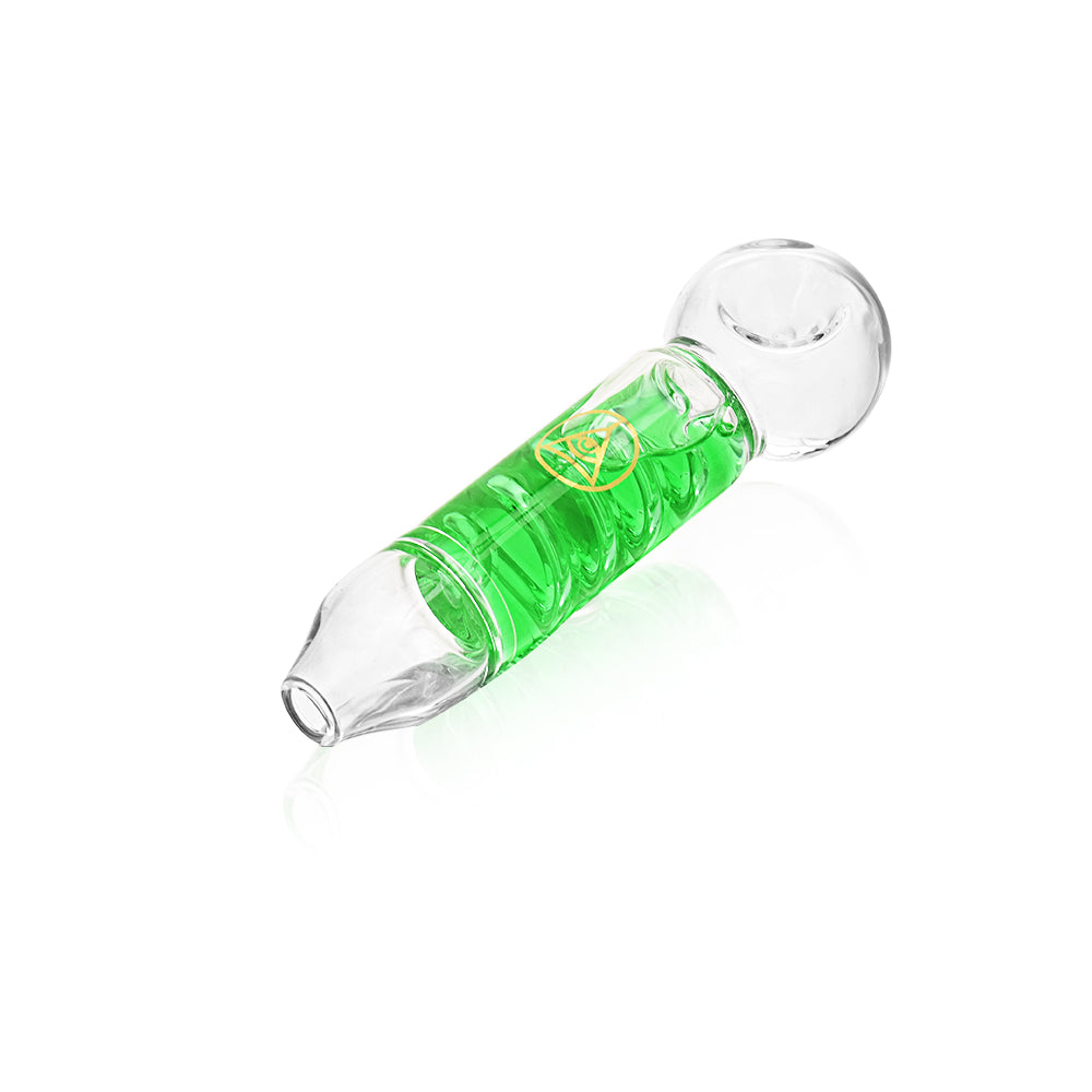 Green Blizzard Glycerin Spoon Pipe