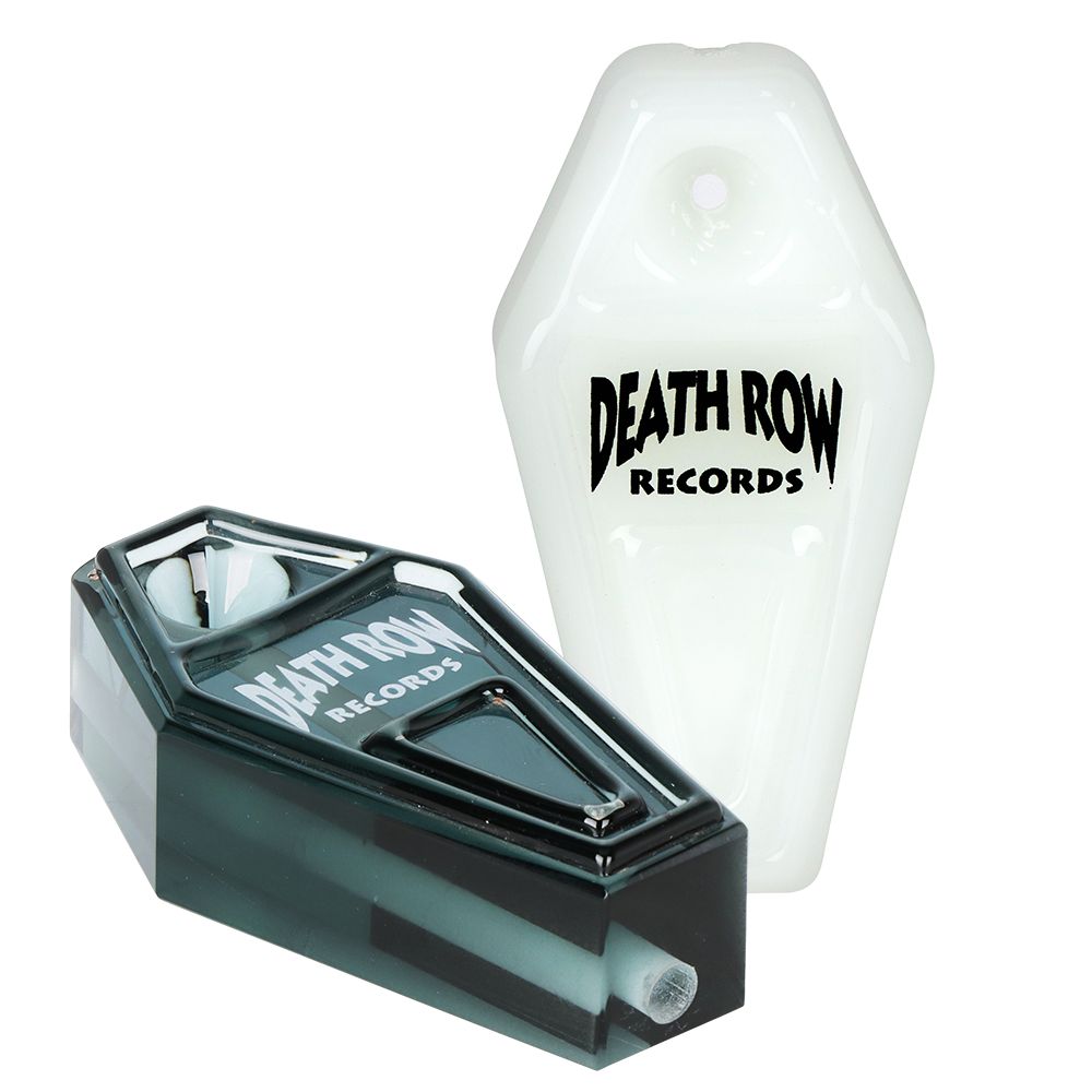 eath Row Records Coffin glass pipe