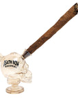 Death Row Records skull glass blunt