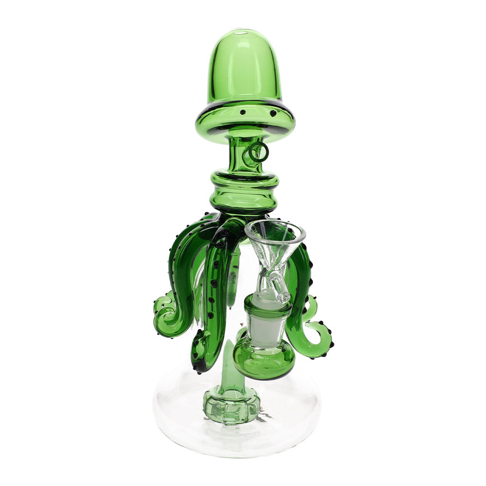 Deep Sea Sipper Squid Bong 8.5″ in green