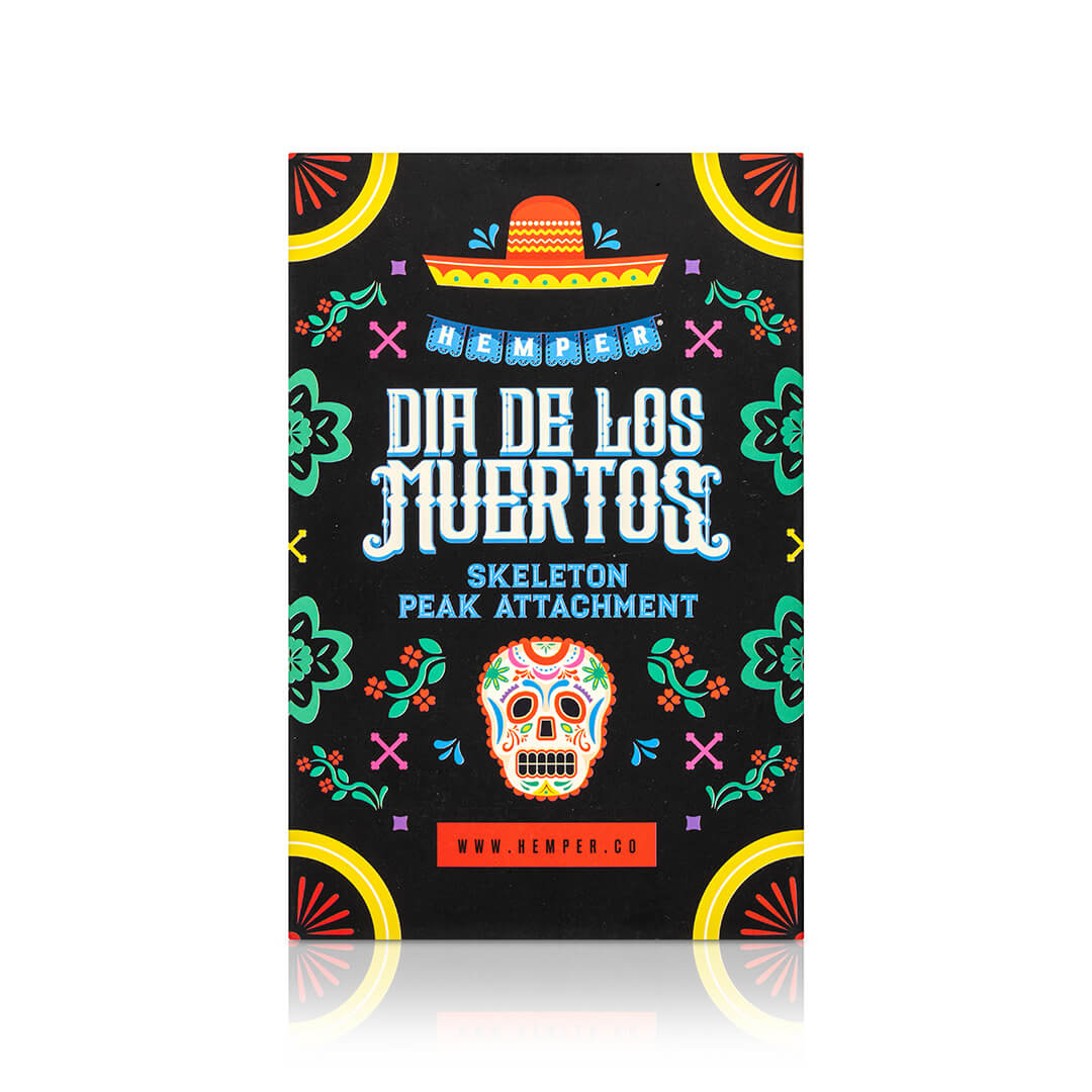 Packaging of Dia De Los Muertos Puffco Peak Replacement