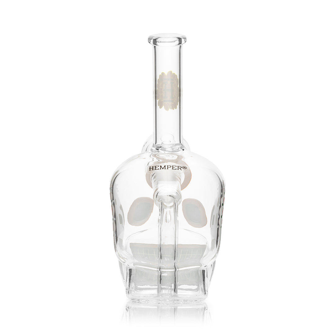 Dia De Los Muertos Skull Bong - INHALCO