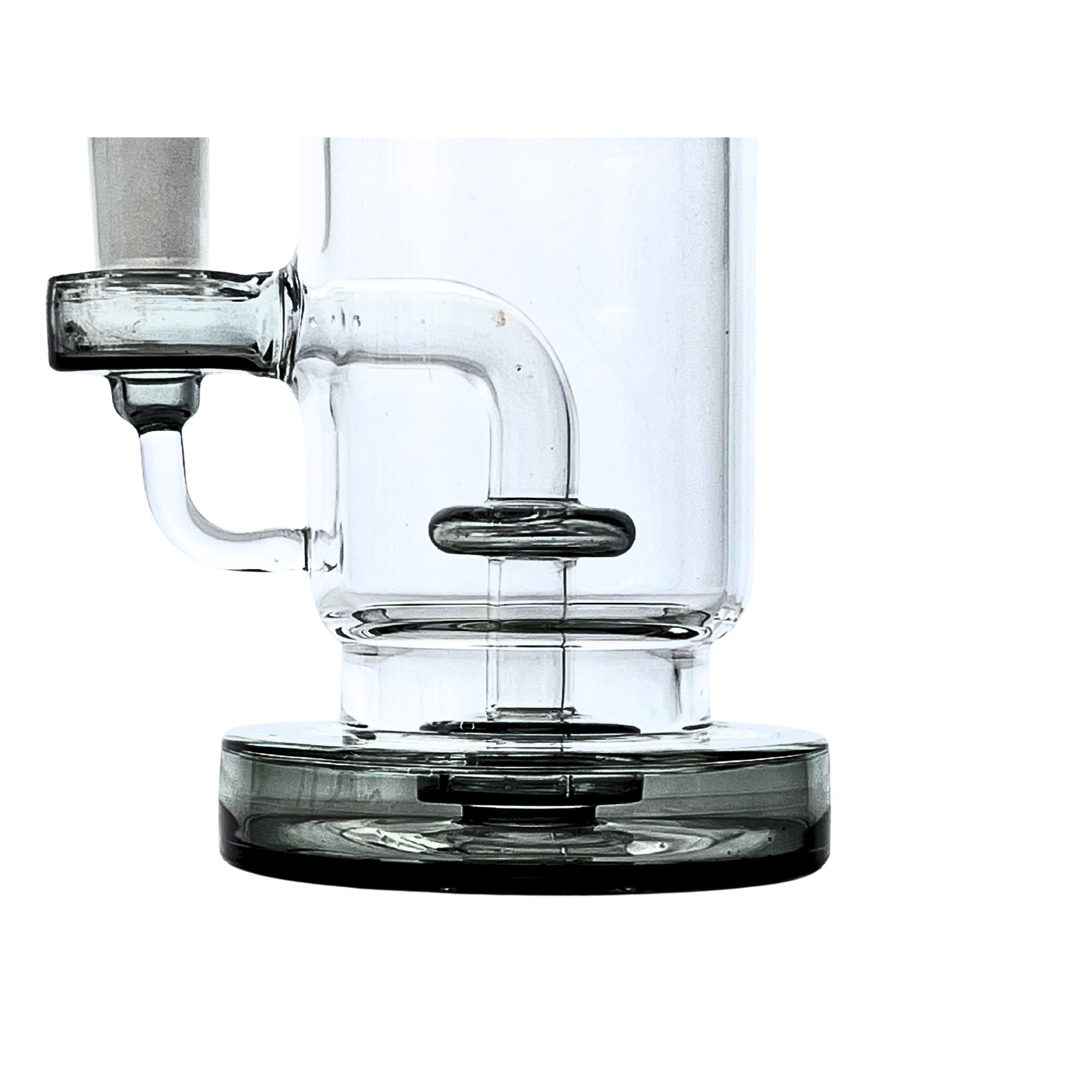 Close-up detail of DiffuserMax disc percolator showing precision-cut diffusion slits