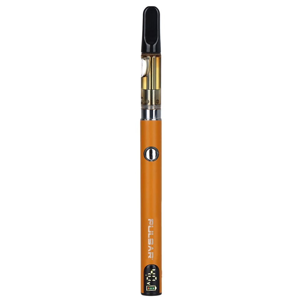 Pulsar Digital Display Slim Variable Voltage 510 Vape Battery in Orange