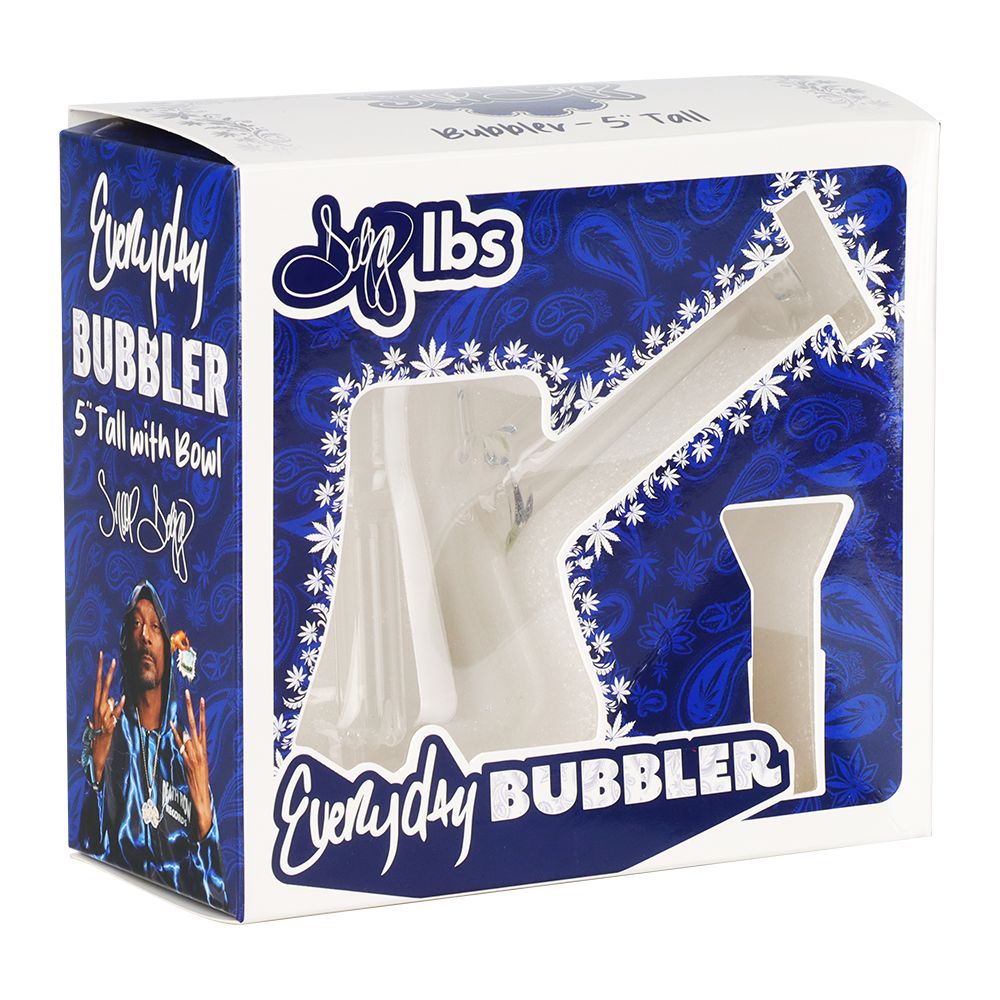 ogg Lbs Everyday Bubbler glass water pipe retail packaging