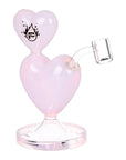 Double Heart Mini Dab Rig