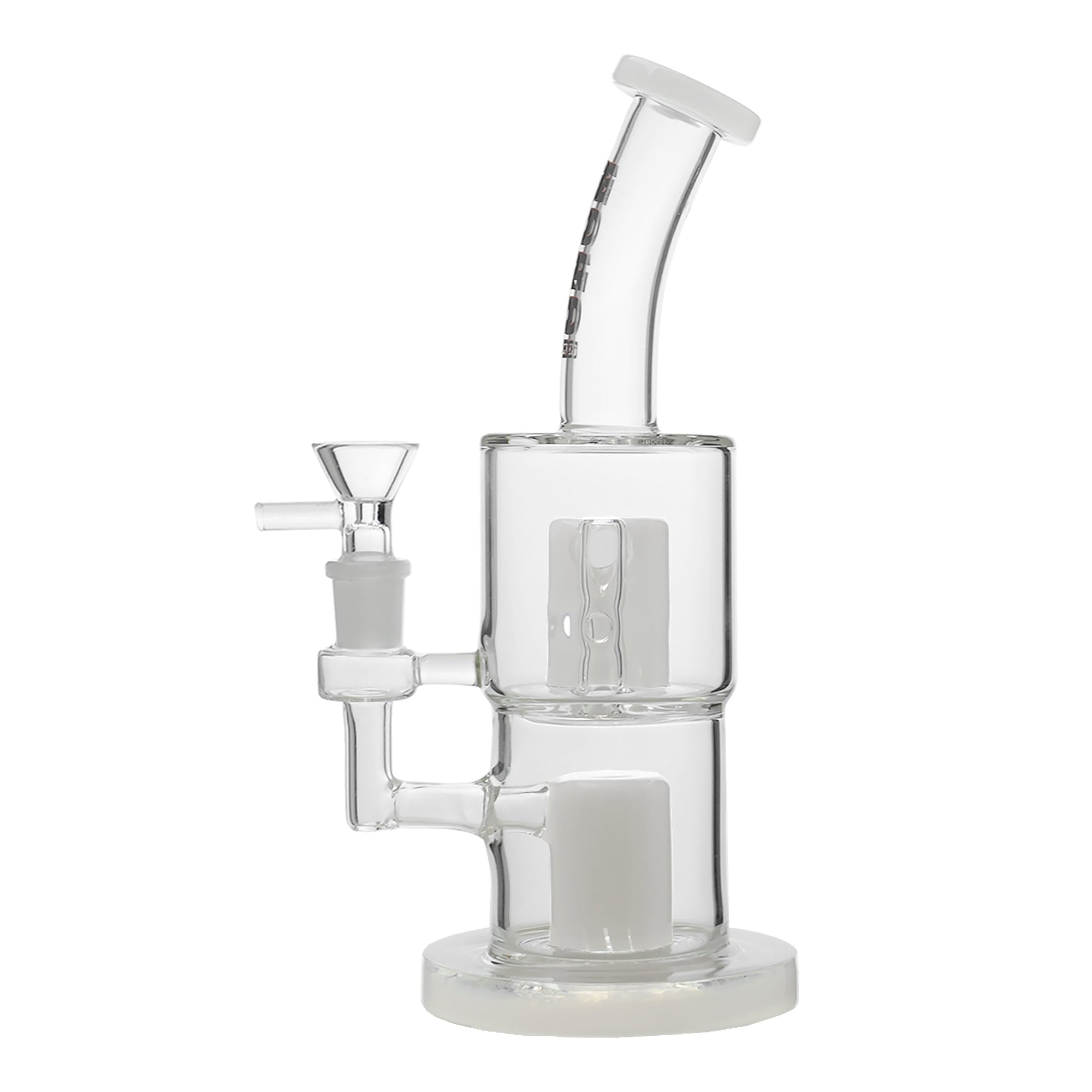 White double-layer perc dab rig