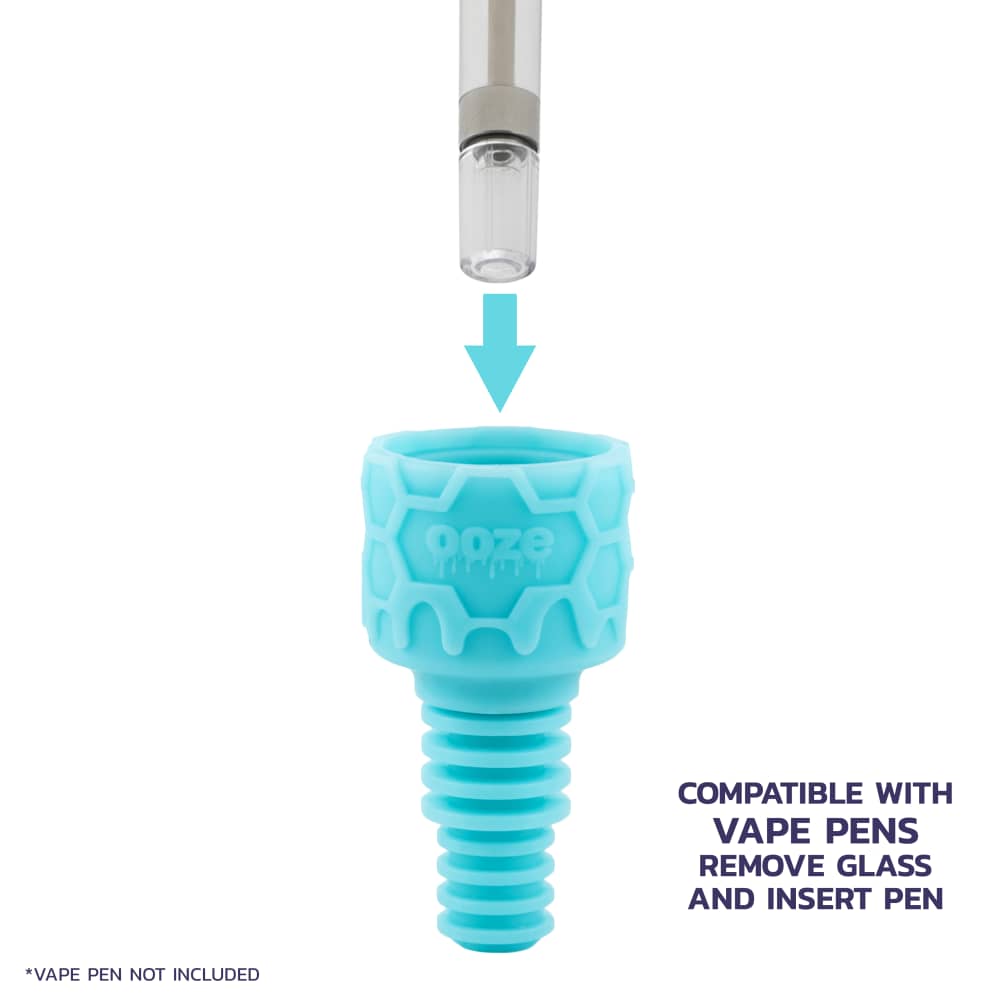 Ooze Ozone Silicone Water Pipe and Dab Straw
