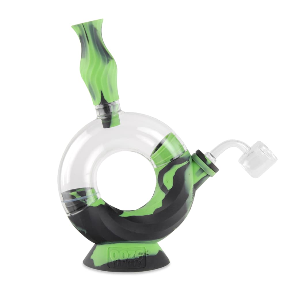 Ooze Ozone Silicone Water Pipe and Dab Straw
