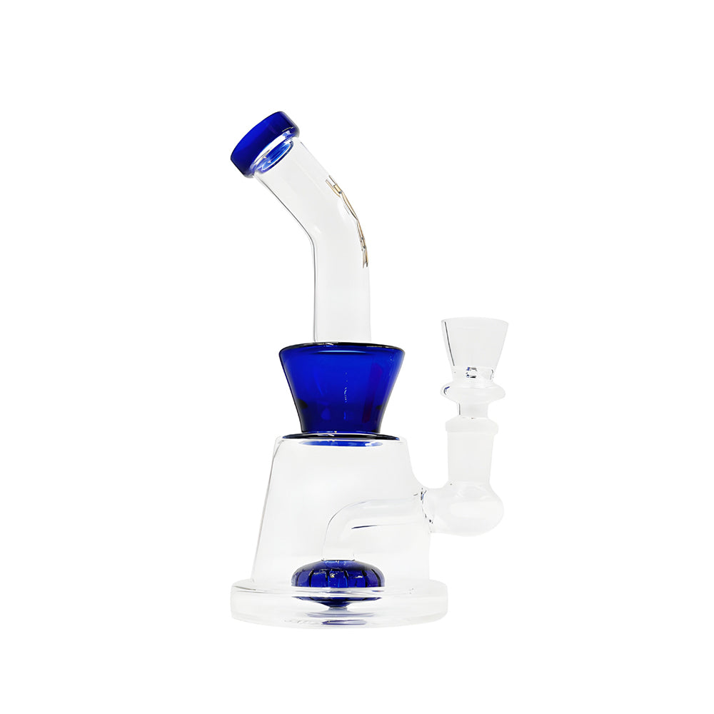 Ember Mini Glass Bong 7" in blue