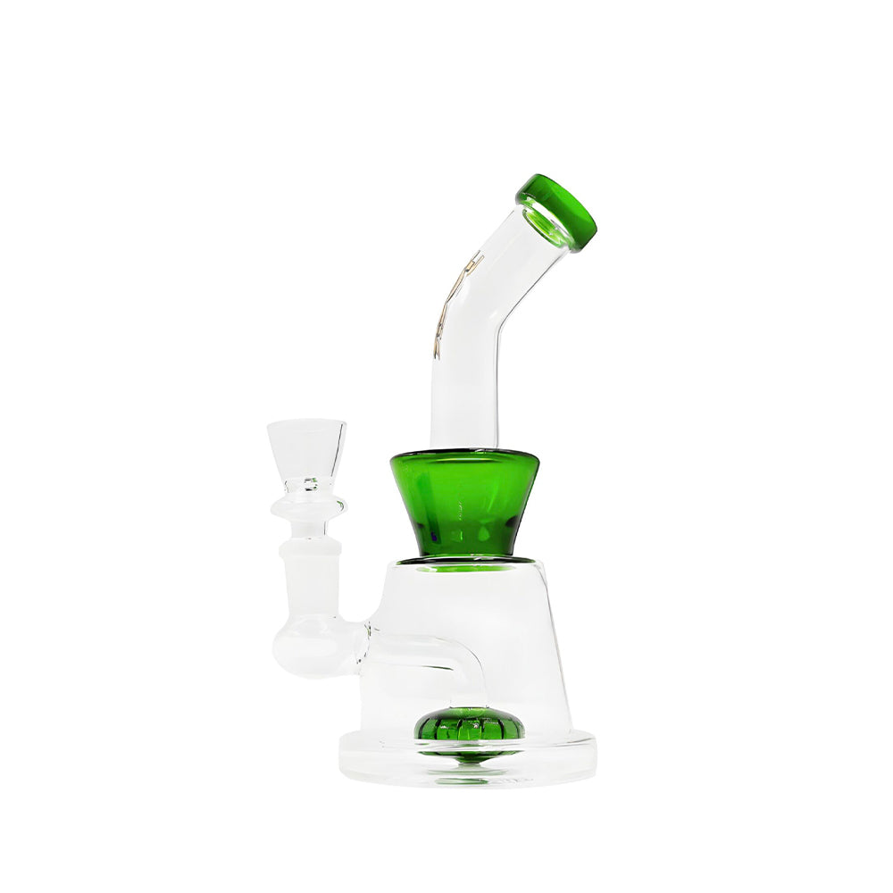 Ember Mini Glass Bong 7" in green