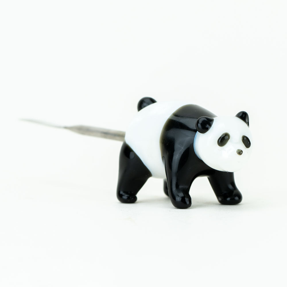 Side view of Empire Glassworks Panda Metal Dabber Tool