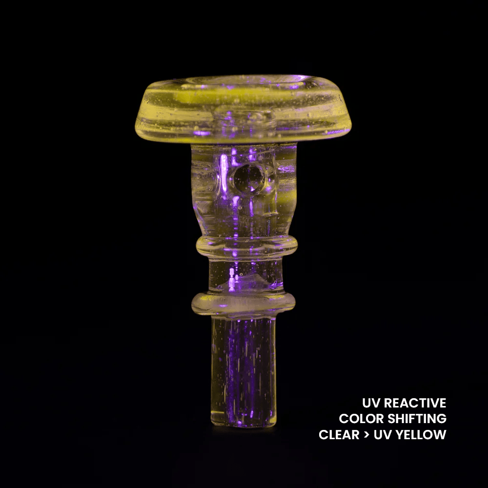 Empire Glassworks PuffCo Peak Pro 3D XL Chamber Joystick Cap Eclipse