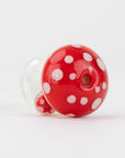 Empire Glassworks PuffCo Pivot Glass Mouthpiece - Red Mushroom
