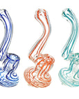 extra mini bubbler pipe glass 