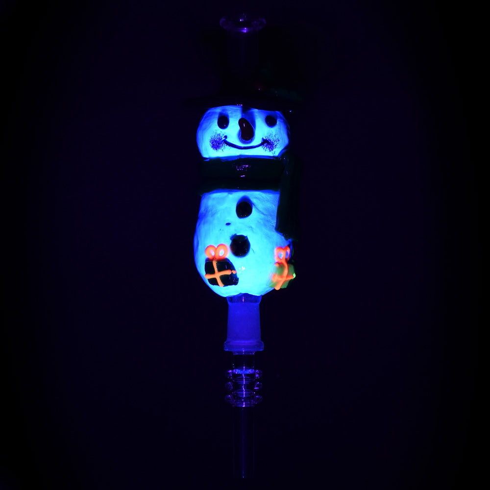 Snowman Vapor Vessel w/ Quartz Tip