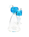 Fluid-Filled Freezable Glass Beaker Bong “Little Alien”