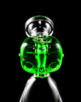 Fluid-Filled Freezable Glass Beaker Bong “Little Alien”