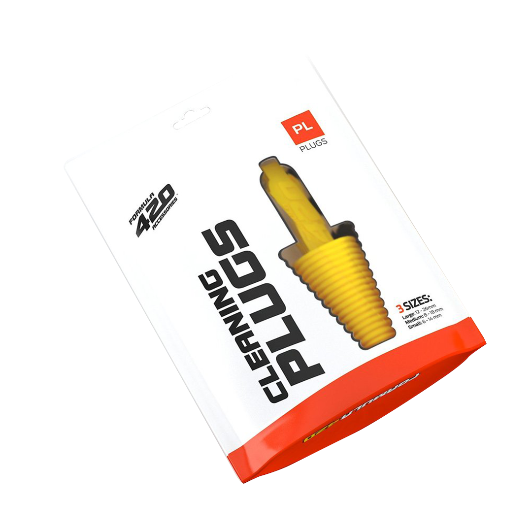 Yellow Formula 420 Cleaning Plugs Package
