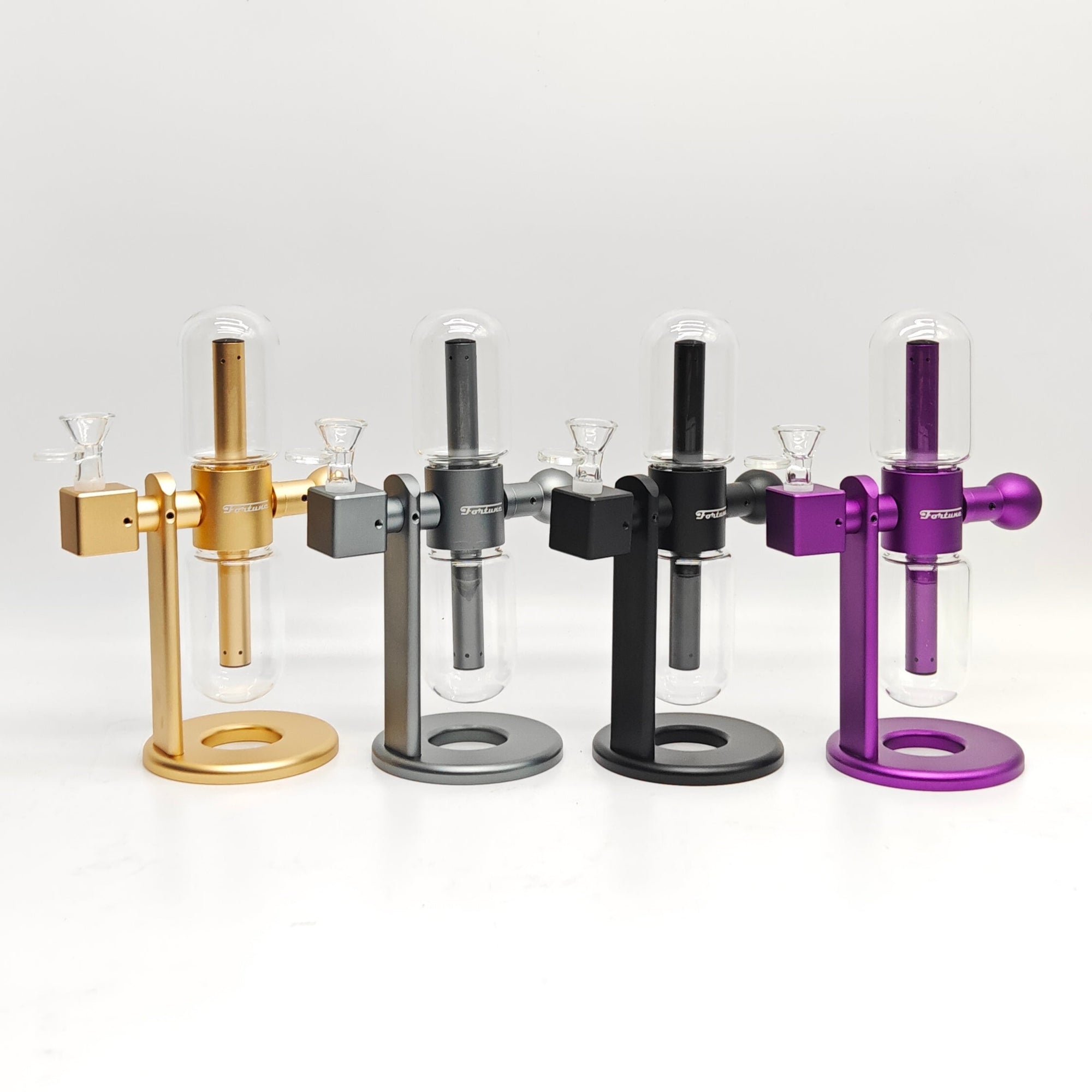 Fortune 9&quot; Mini Gravity Infuser Water Pipe 4 Pieces