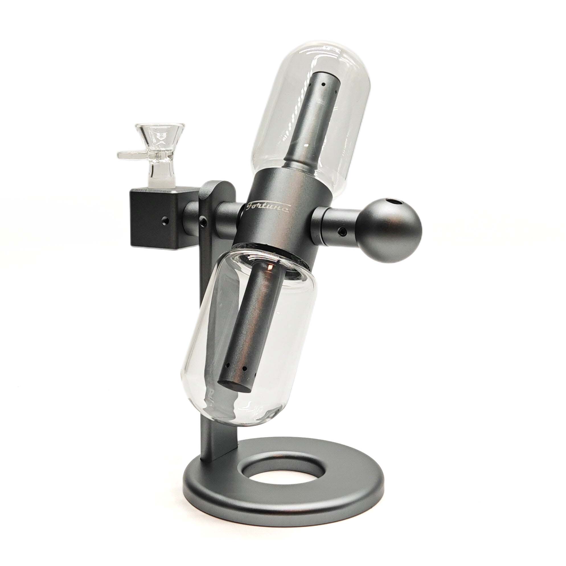 Fortune 9&quot; Mini Gravity Infuser Water Pipe on a white background