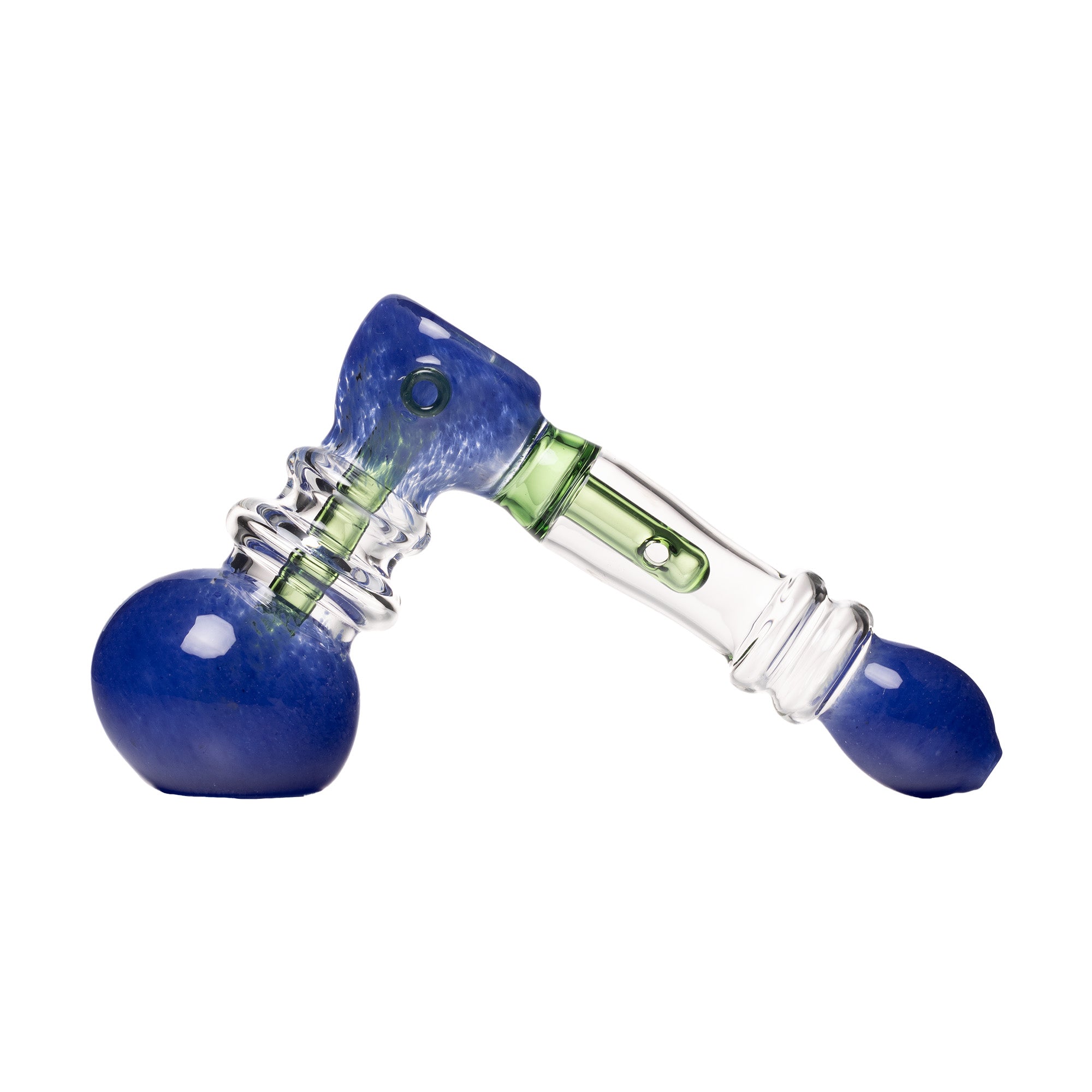 Frit Hammer Bubbler in Blue color