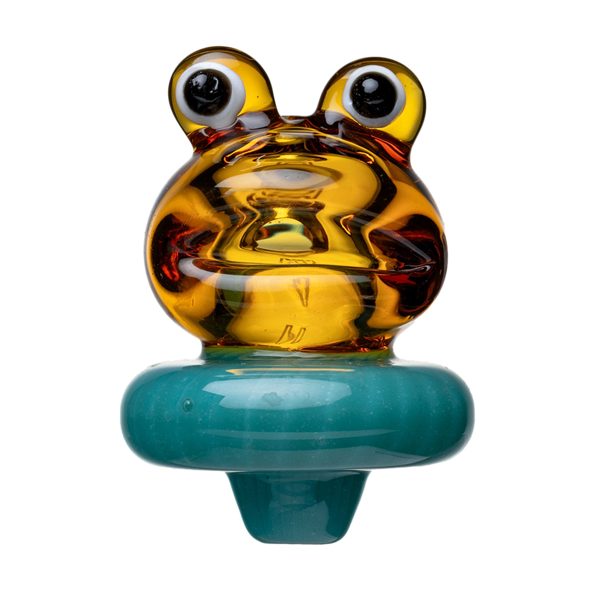 frog carb cap in yellow color