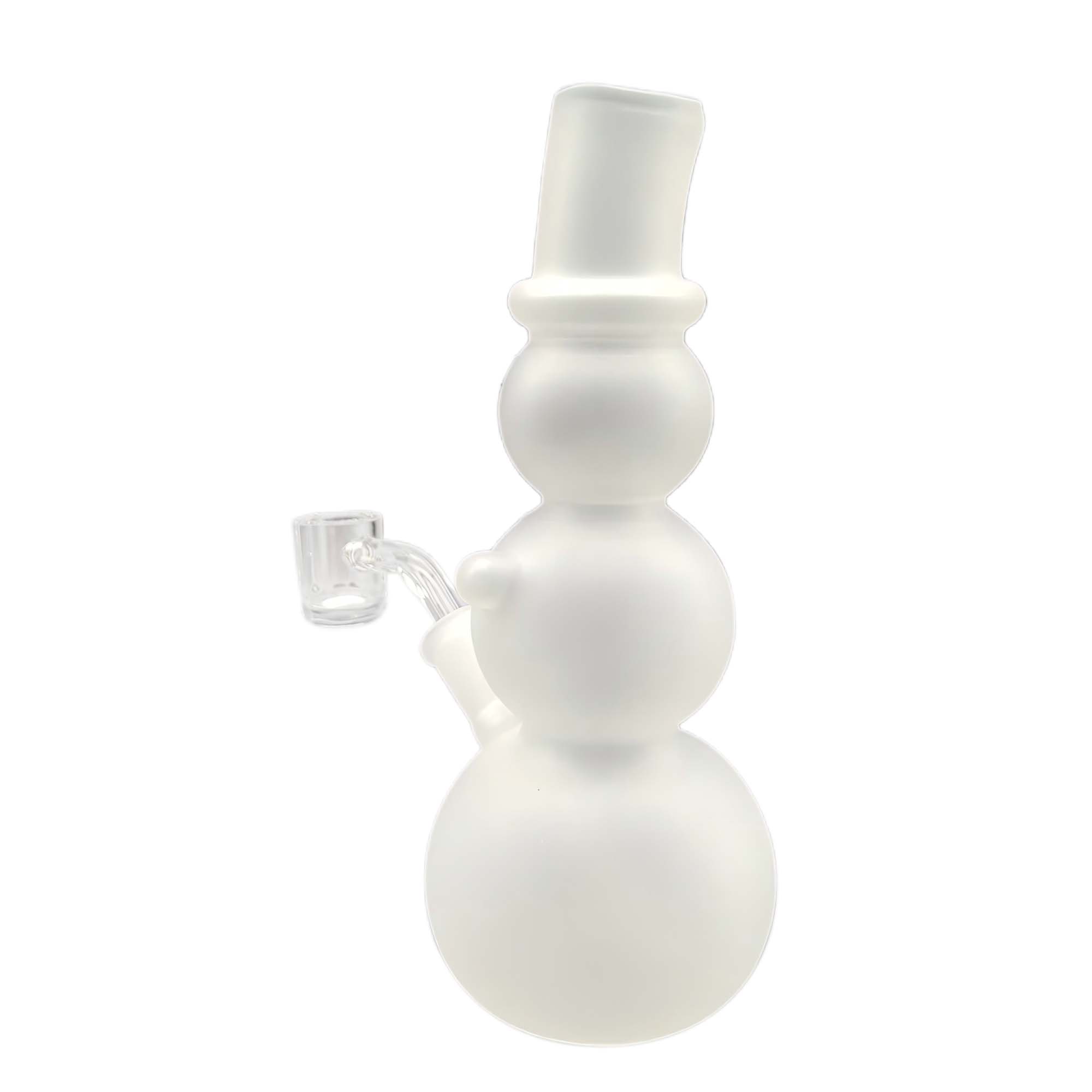 Frosted Snowman Glass Rig