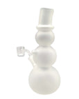 Frosted Snowman Glass Rig