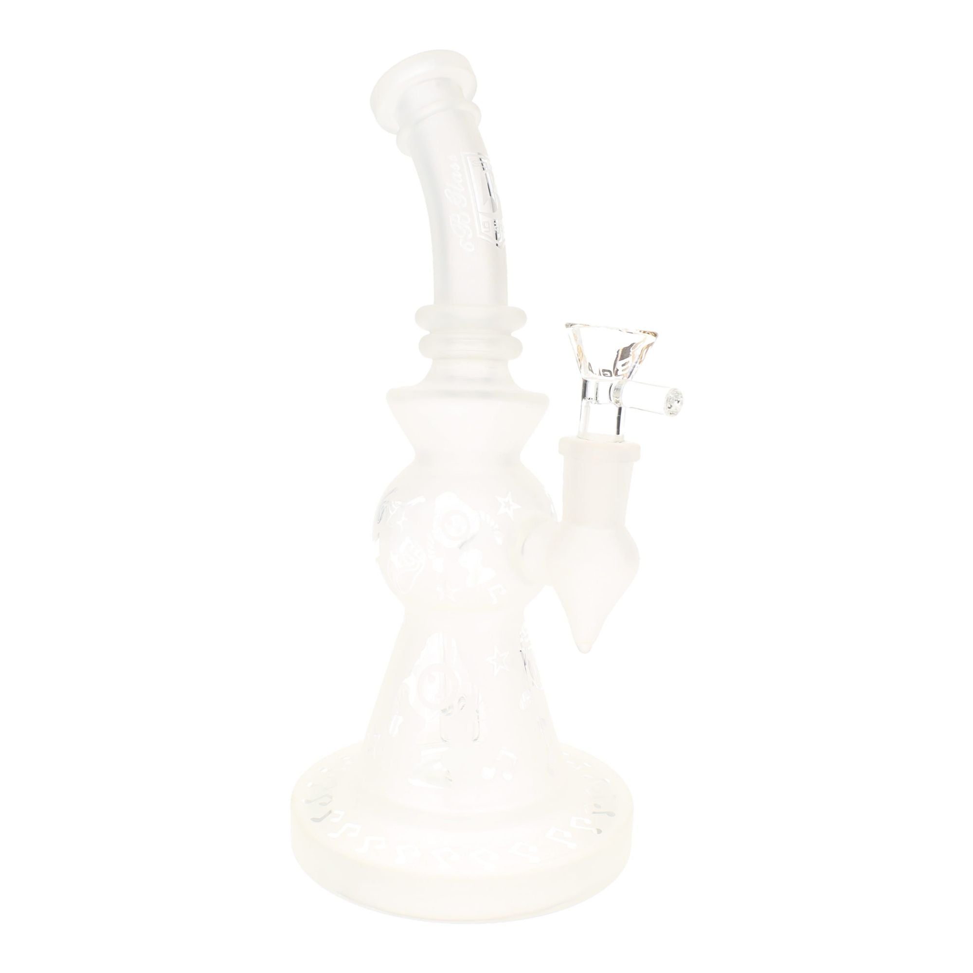 Frosted Stemless Water Pipe