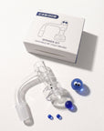 Fully Welded Domeless Terp Slurper Quartz Banger Spinner Kit