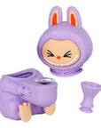 Funny Animal Silicone Water Pipe in Purple