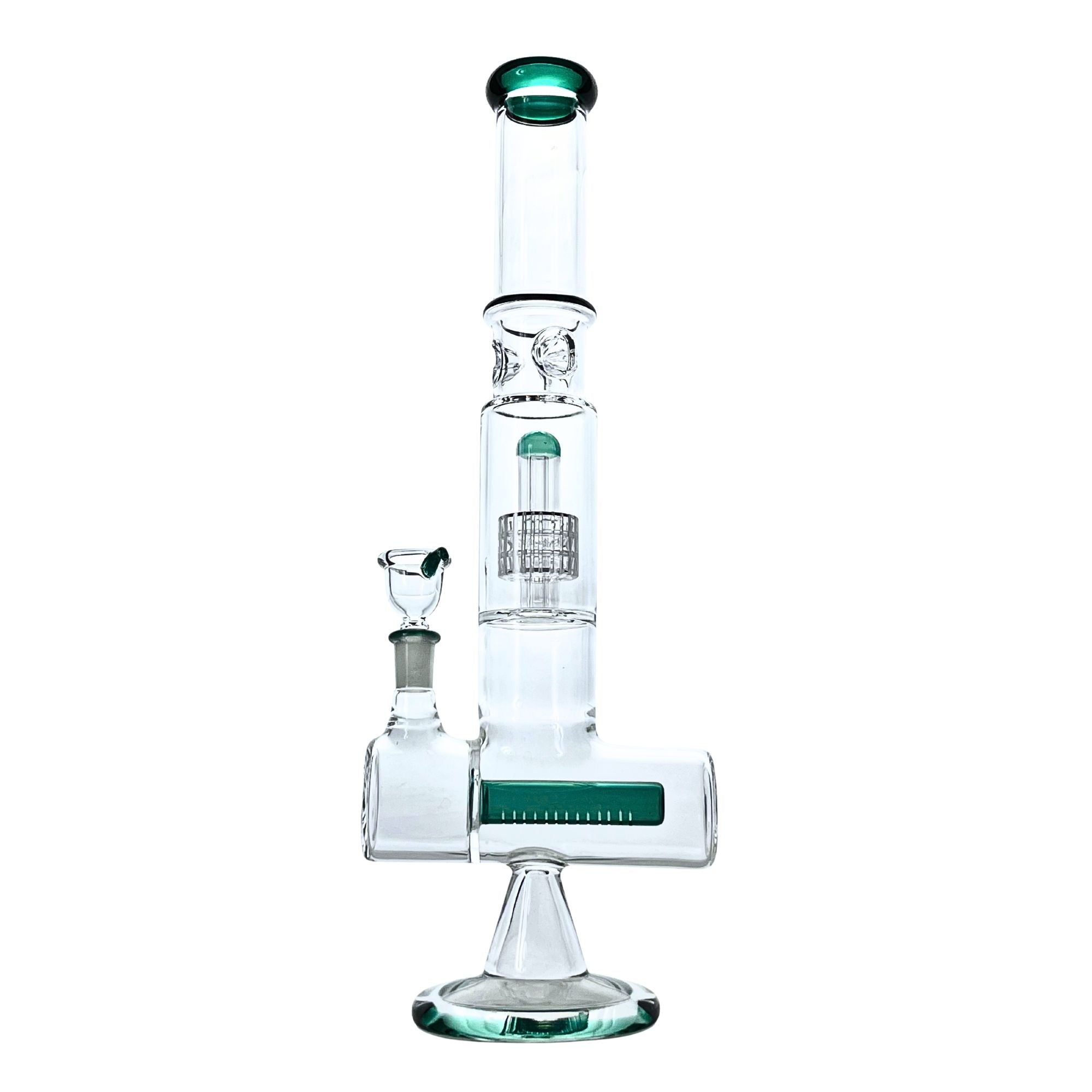FusionFlow Dual-Chamber Matrix Perc Bong