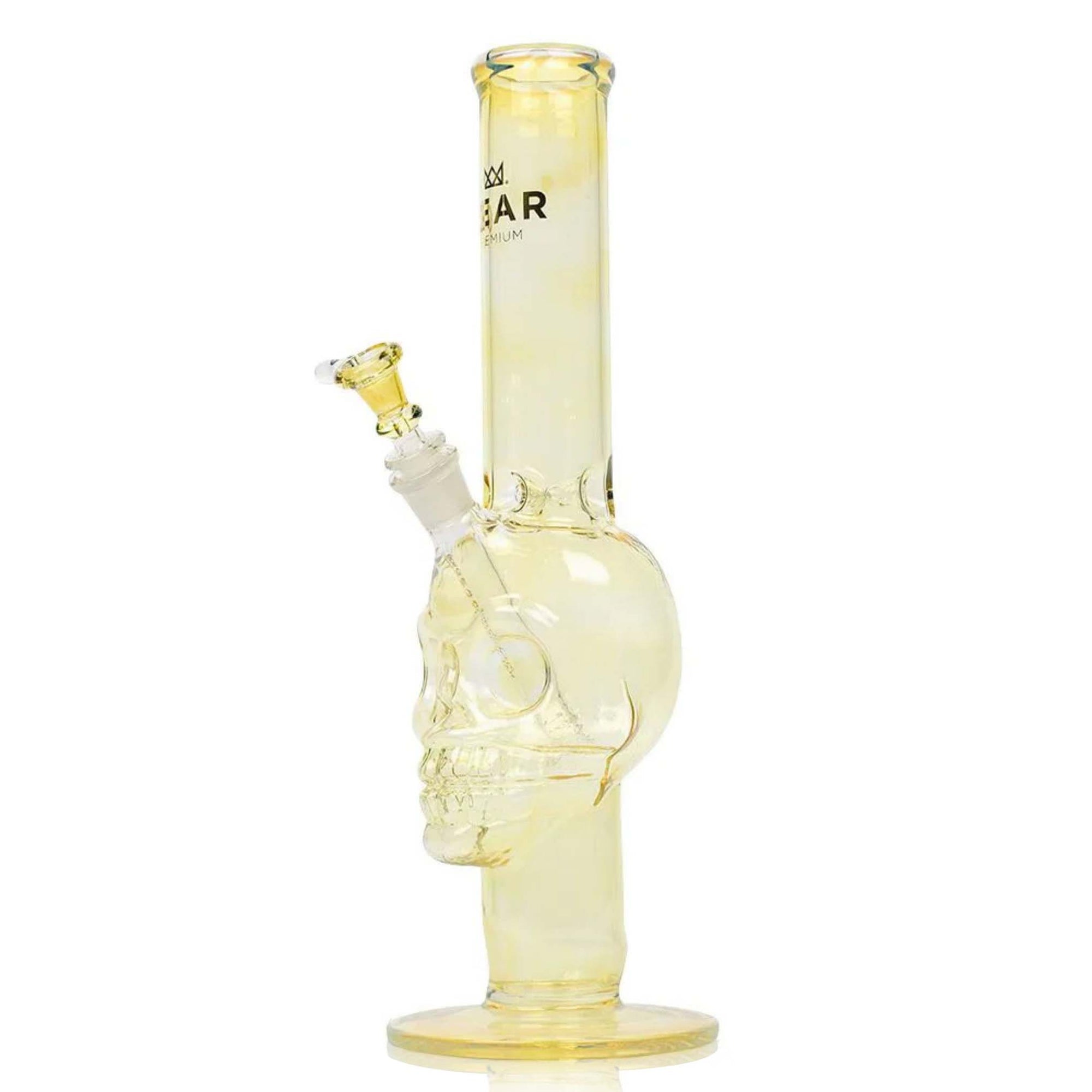 Gear Premium Color Changing Skull Straight Tube Bong