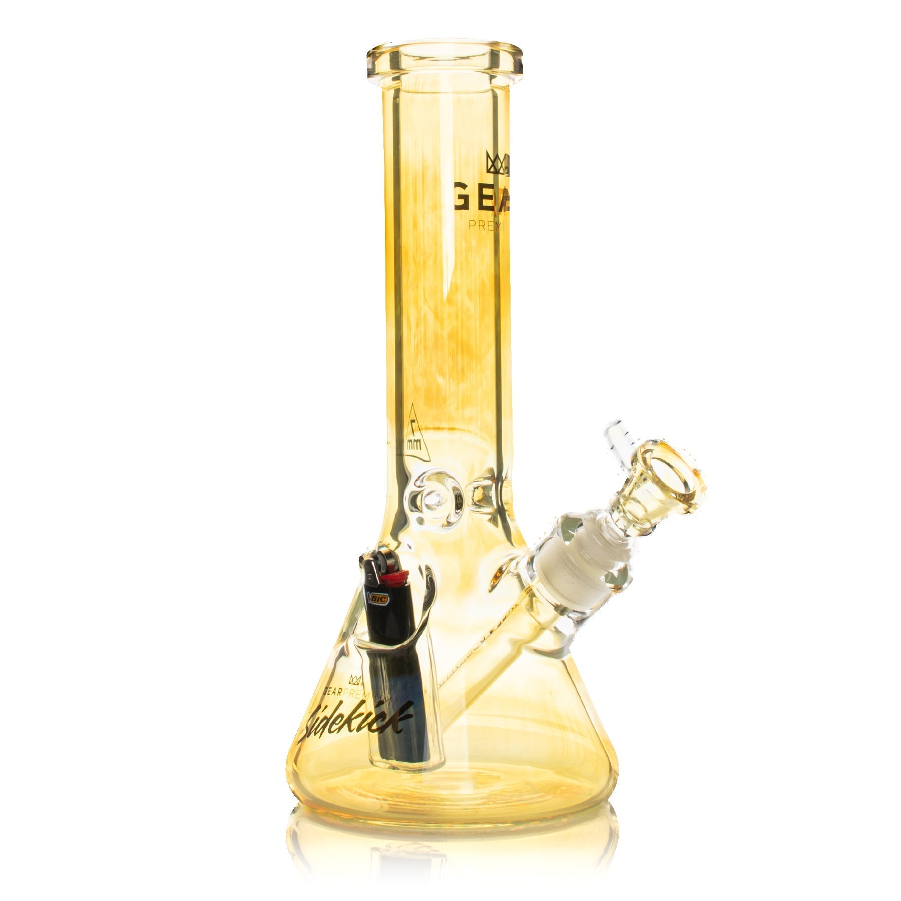 Gear Premium Sidekick Beaker Water Pipe Color Changing